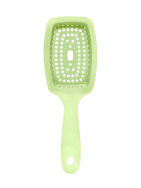 Расческа для волос вентилируемая, Зелёная Solomeya Vented Hair Brush, Green, 1 шт